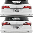 2013-2018 Acura RDX | Tailgate Trim Chrome Delete PreCut Vinyl Wrap