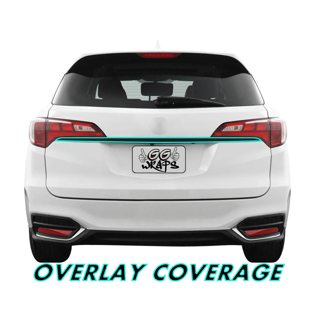 2013-2018 Acura RDX | Tailgate Trim Chrome Delete PreCut Vinyl Wrap