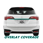 2013-2018 Acura RDX | Tailgate Trim Chrome Delete PreCut Vinyl Wrap