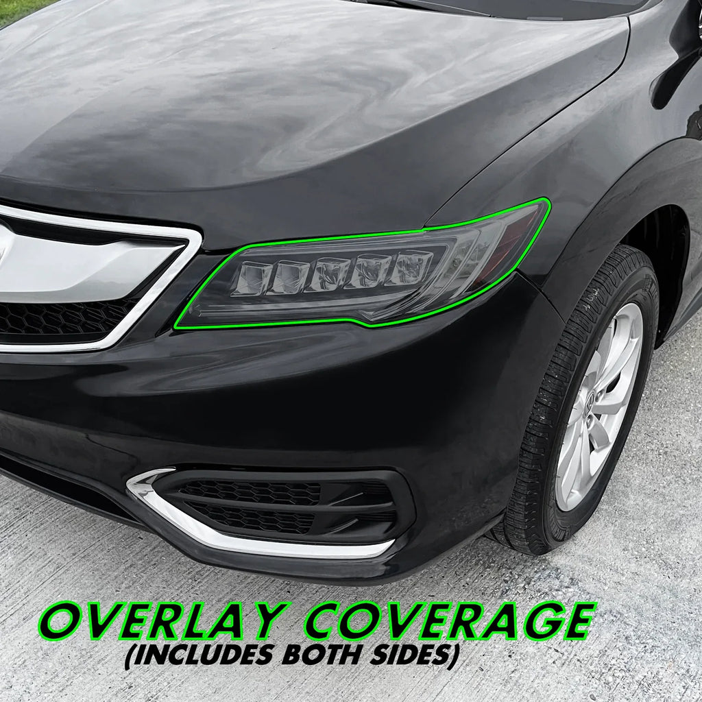 2016-2018 Acura RDX | Headlight PreCut Tint Overlays