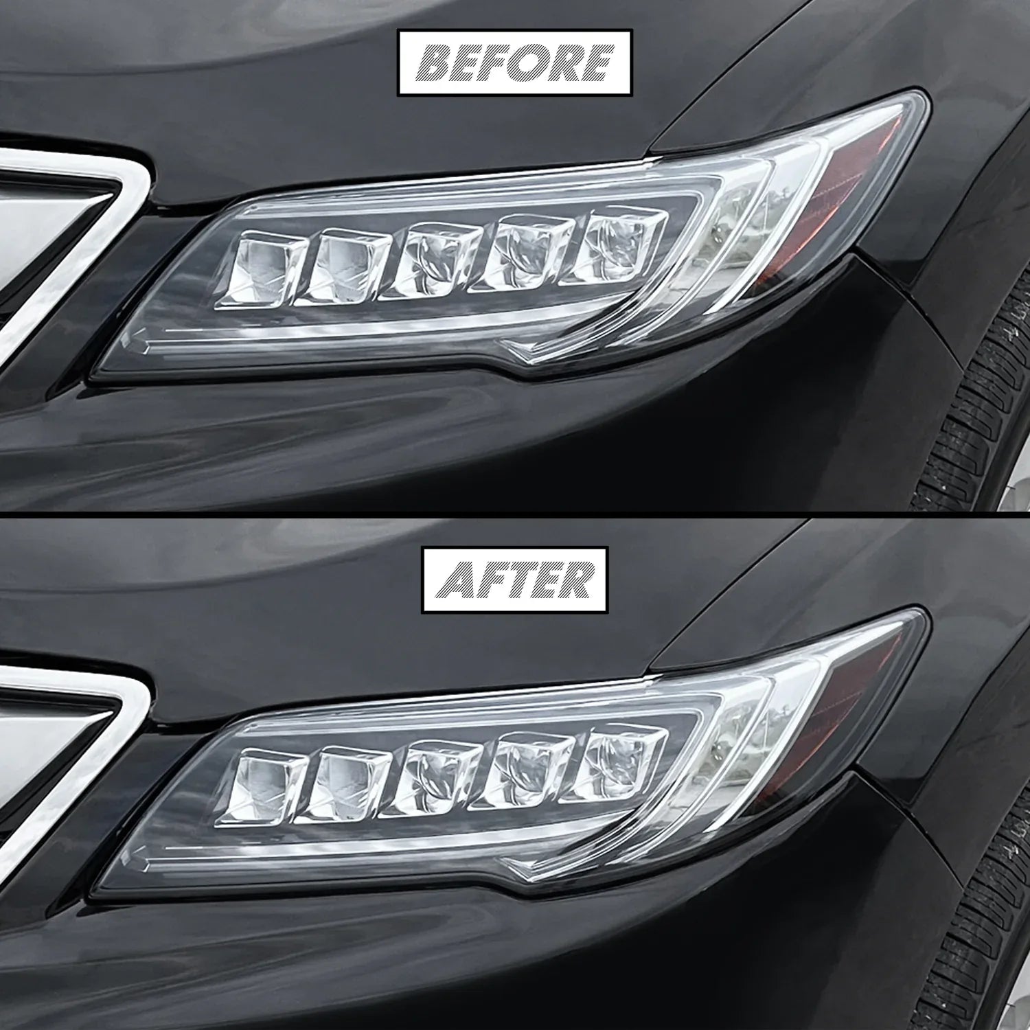 2016-2018 Acura RDX | Headlight Side Marker PreCut Tint Overlays