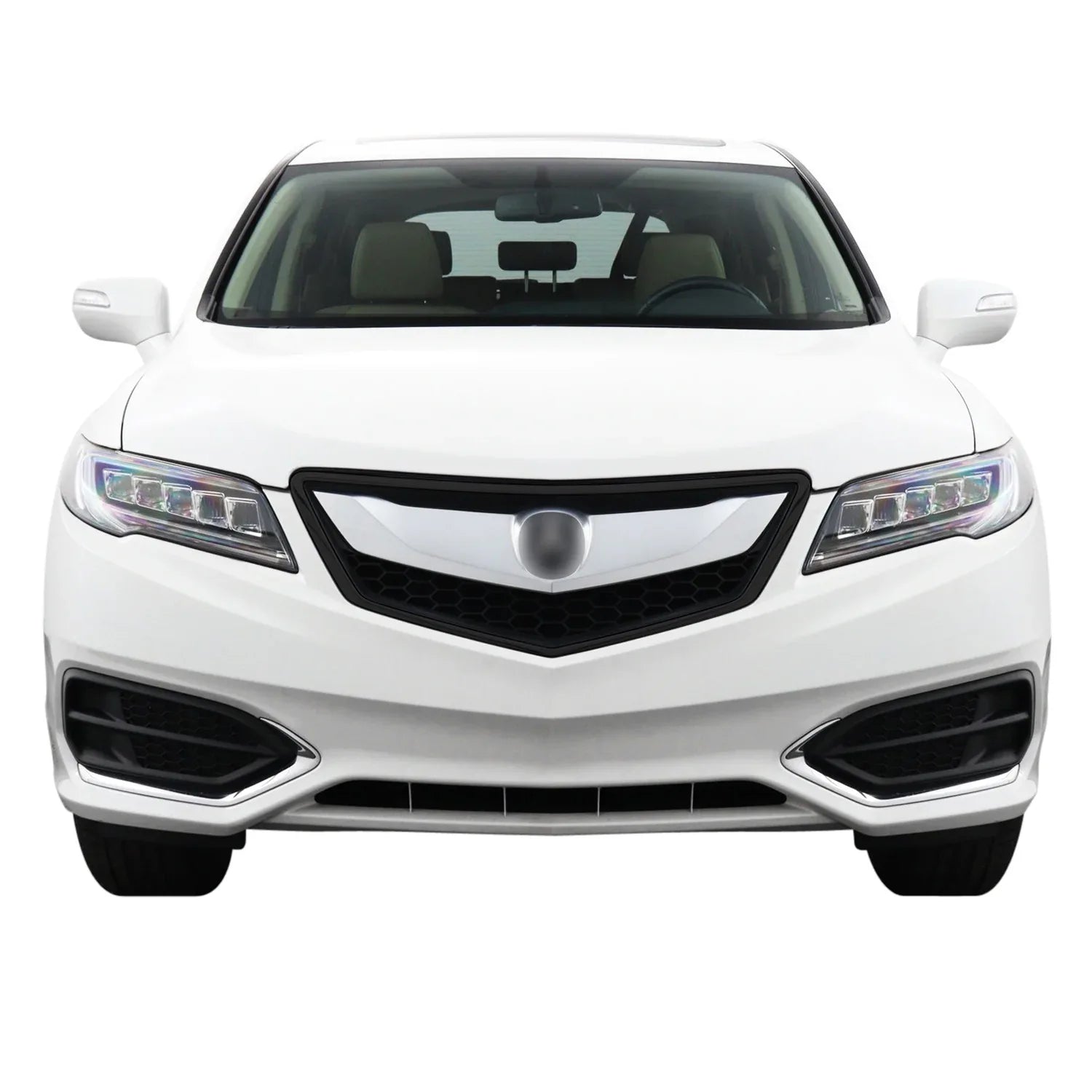 2016-2018 Acura RDX | Front Grill Trim Chrome Delete PreCut Vinyl Wrap