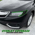2016-2018 Acura RDX | Headlight Cutout PreCut Tint Overlays