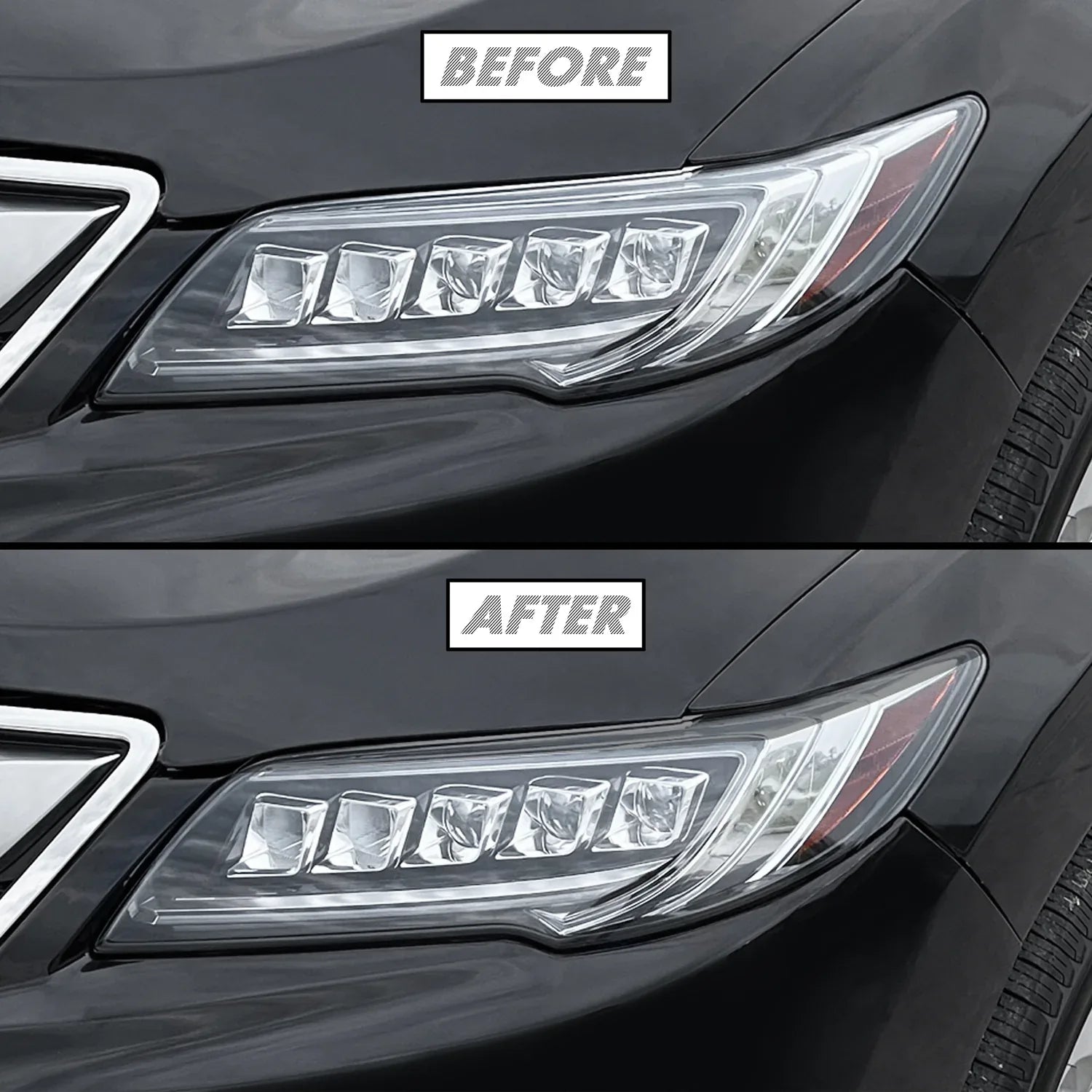 2016-2018 Acura RDX | Headlight Eyelid PreCut Tint Overlays