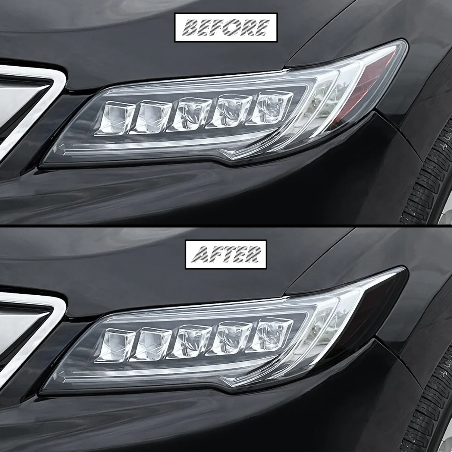 2016-2018 Acura RDX | Headlight Side Marker PreCut Tint Overlays
