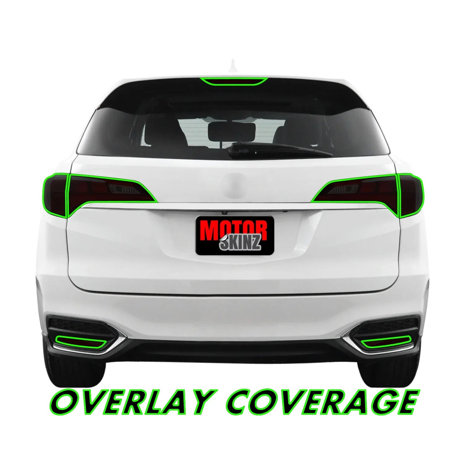 2016-2018 Acura RDX | Tail Light PreCut Tint Overlays