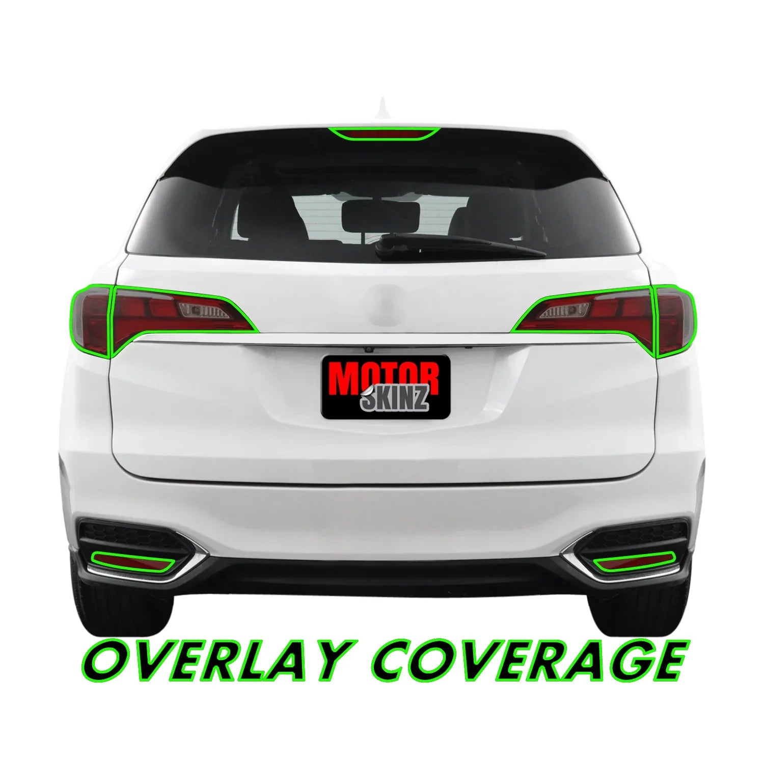2016-2018 Acura RDX | Tail Light PreCut Tint Overlays
