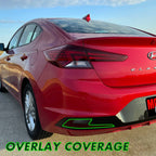 2019-2020 Hyundai Elantra | Reflector & Reverse Light PreCut Tint Overlays
