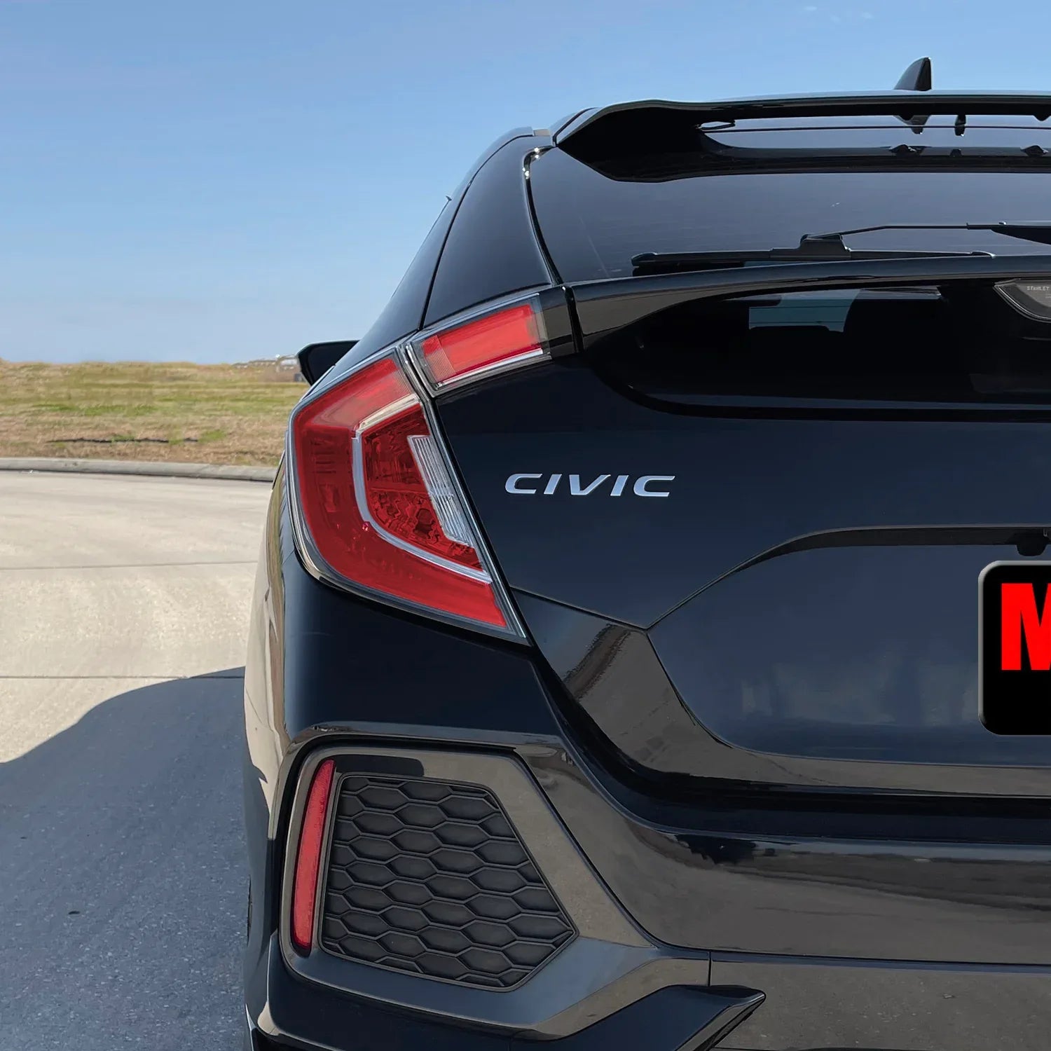 2016-2021 Honda Civic Hatchback | Turn Signal & Reverse Light PreCut Tint Overlays