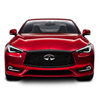 2017-2022 Infiniti Q60 | Front Grill Trim Chrome Delete PreCut Vinyl Wrap