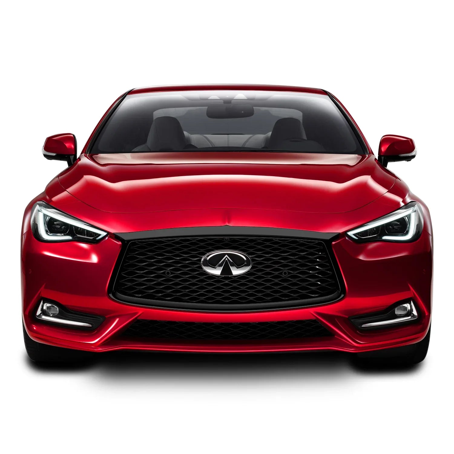 2017-2022 Infiniti Q60 | Front Grill Trim Chrome Delete PreCut Vinyl Wrap