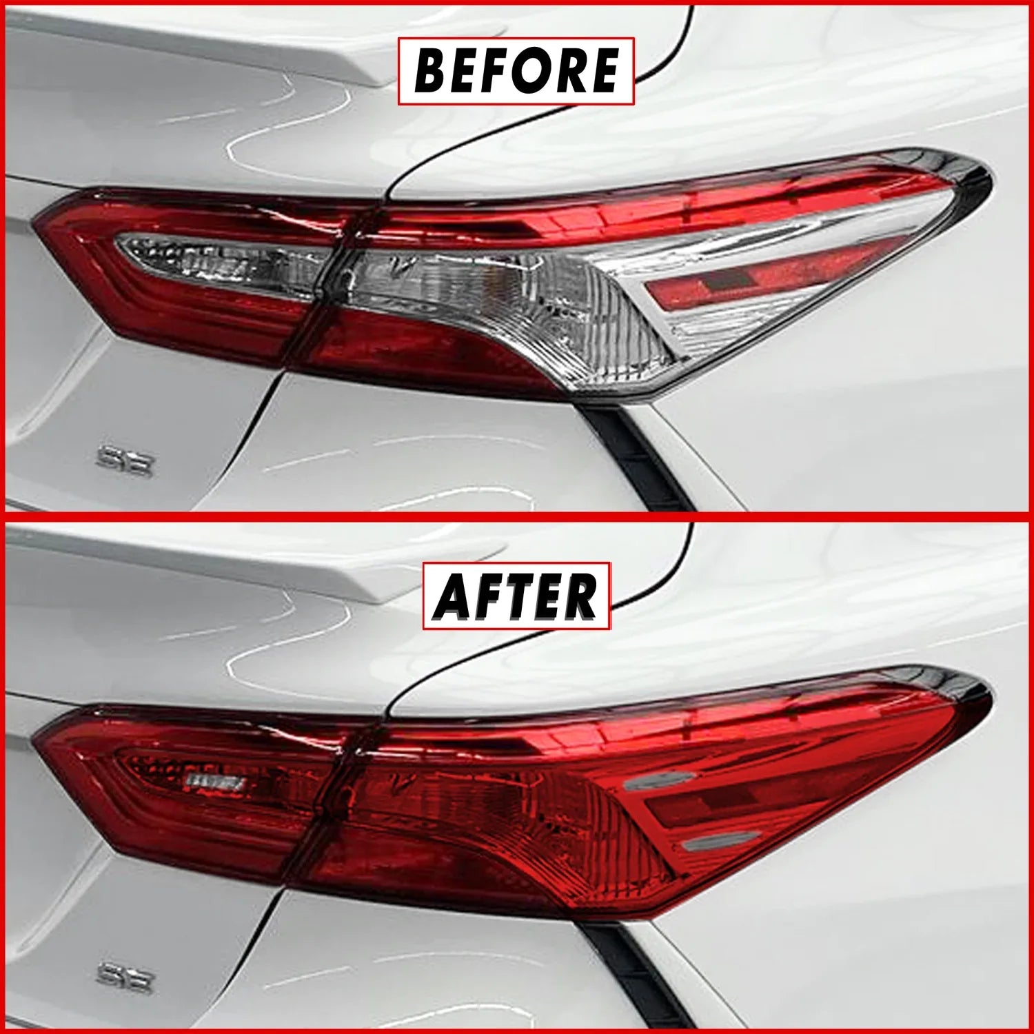 2018-2022 Toyota Camry | Turn Signal & Reverse Light PreCut Tint Overlays
