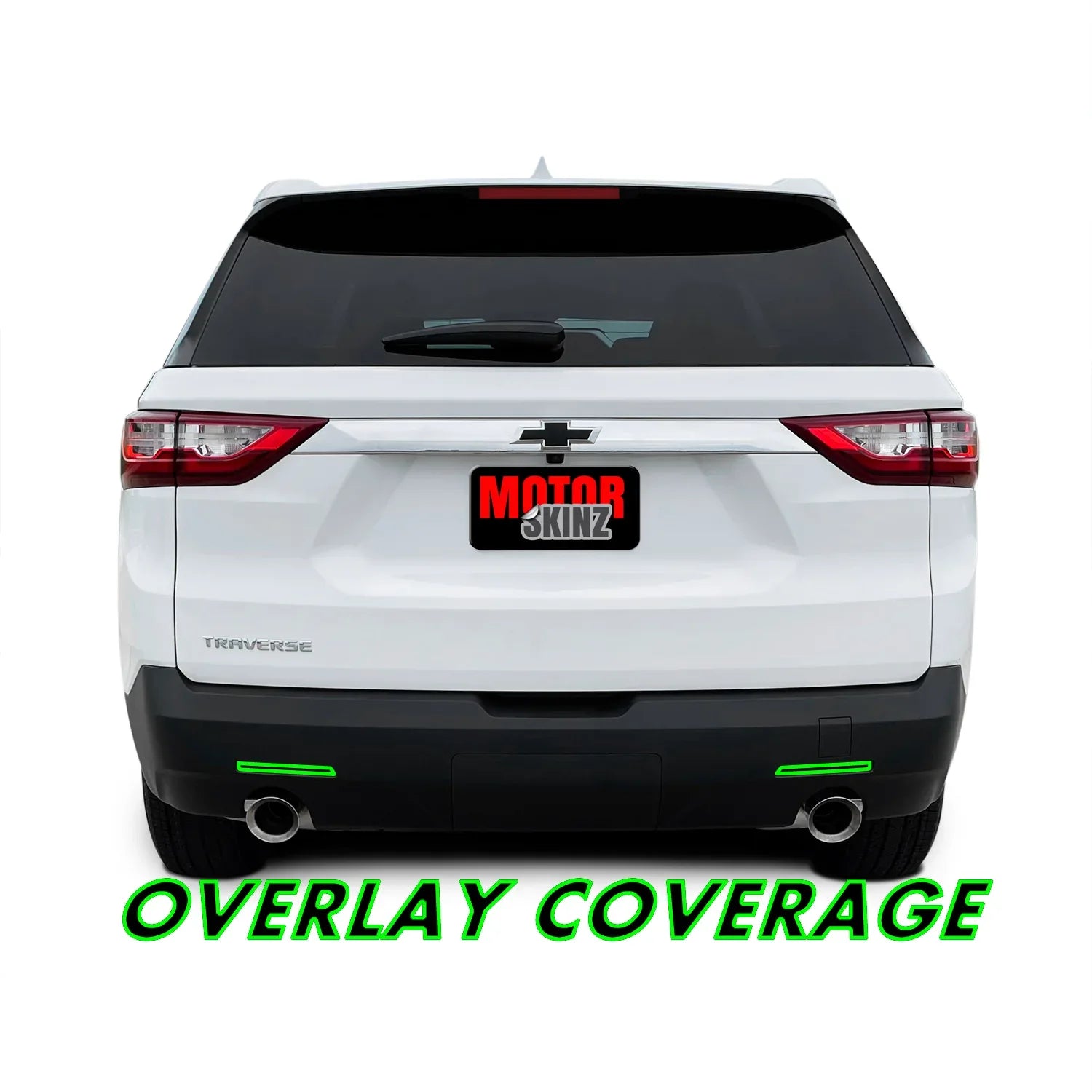 2018-2021 Chevrolet Traverse | Reflector PreCut Tint Overlays