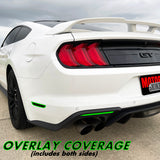 2018-2021 Ford Mustang | Side Marker & Reflector PreCut Tint Overlays