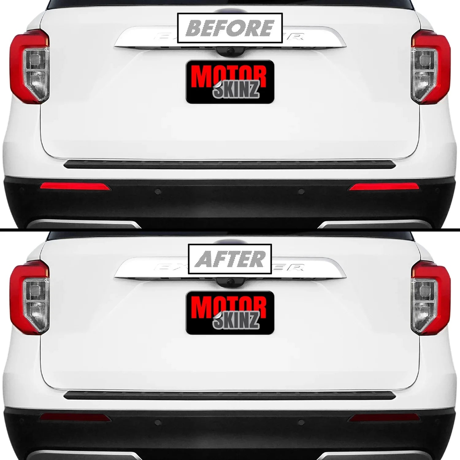 2020-2023 Ford Explorer | Reflector PreCut Tint Overlays