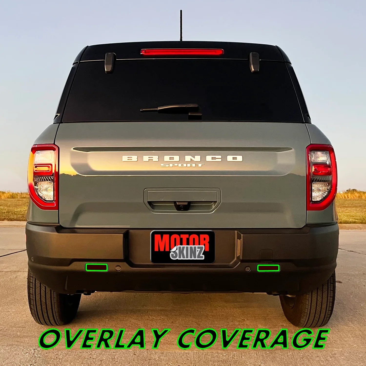 2021-2023 Ford Bronco Sport | Side Marker & Reflector PreCut Tint Overlays