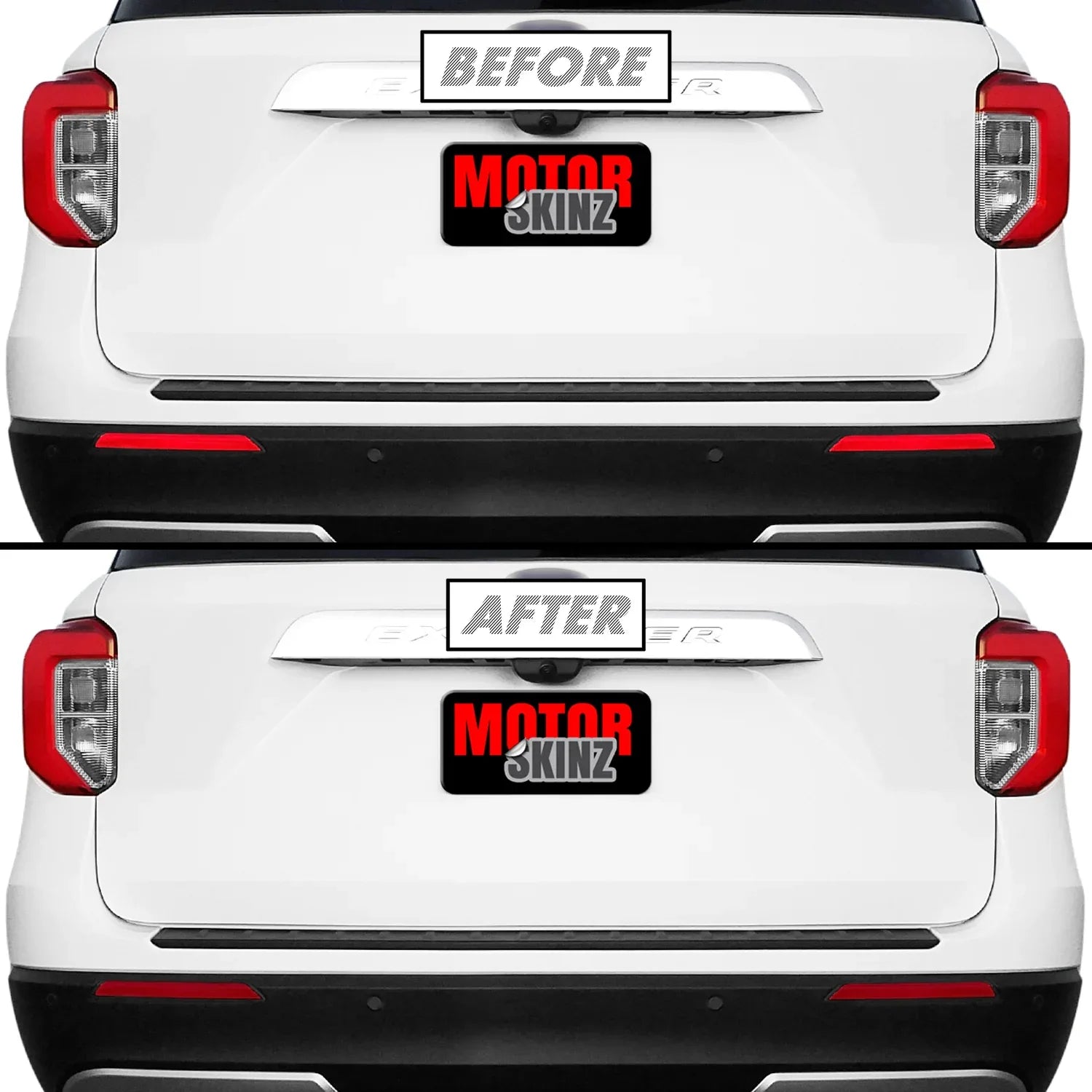 2020-2023 Ford Explorer | Reflector PreCut Tint Overlays