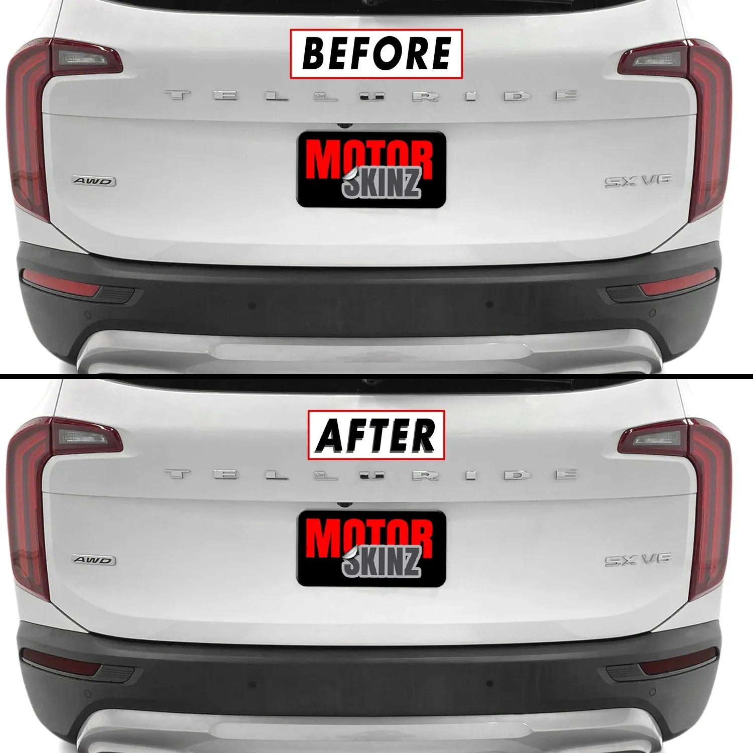 2020-2022 Kia Telluride | Reflector PreCut Tint Overlays