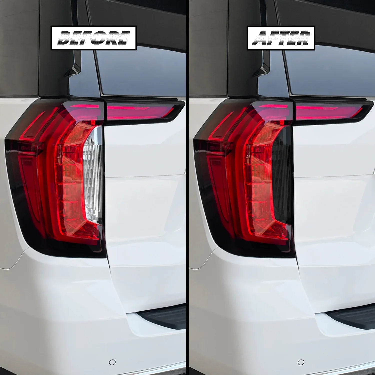 2021-2023 GMC Yukon | Reverse Light PreCut Tint Overlays