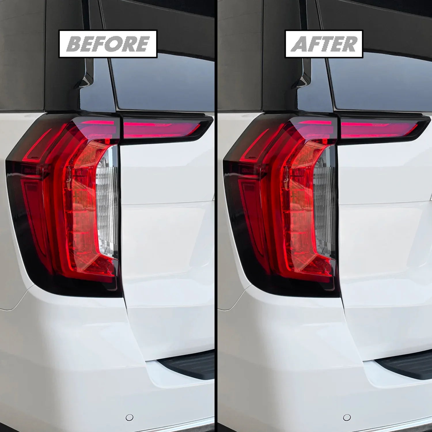 2021-2023 GMC Yukon | Reverse Light PreCut Tint Overlays