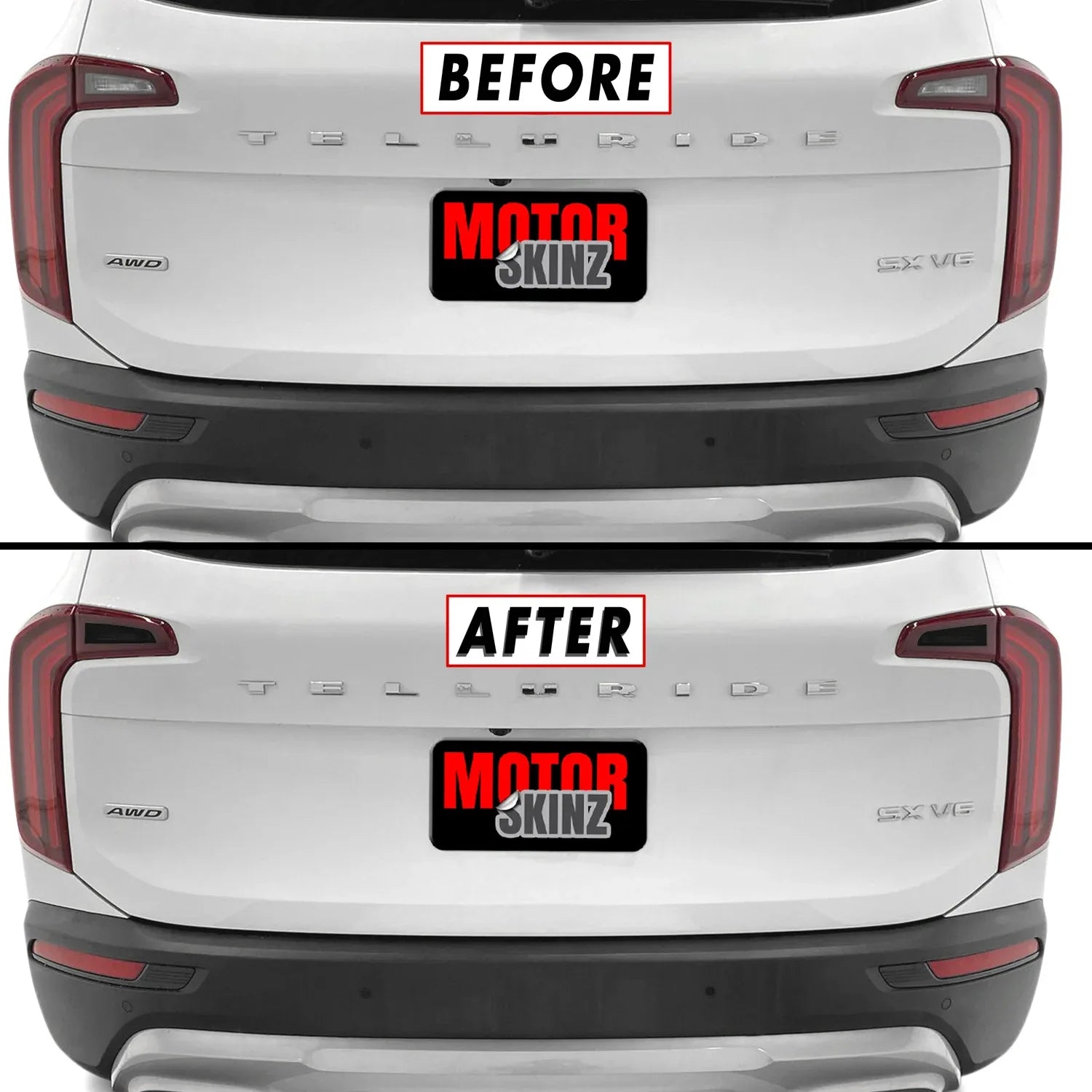2020-2022 Kia Telluride | Reverse Light PreCut Tint Overlays