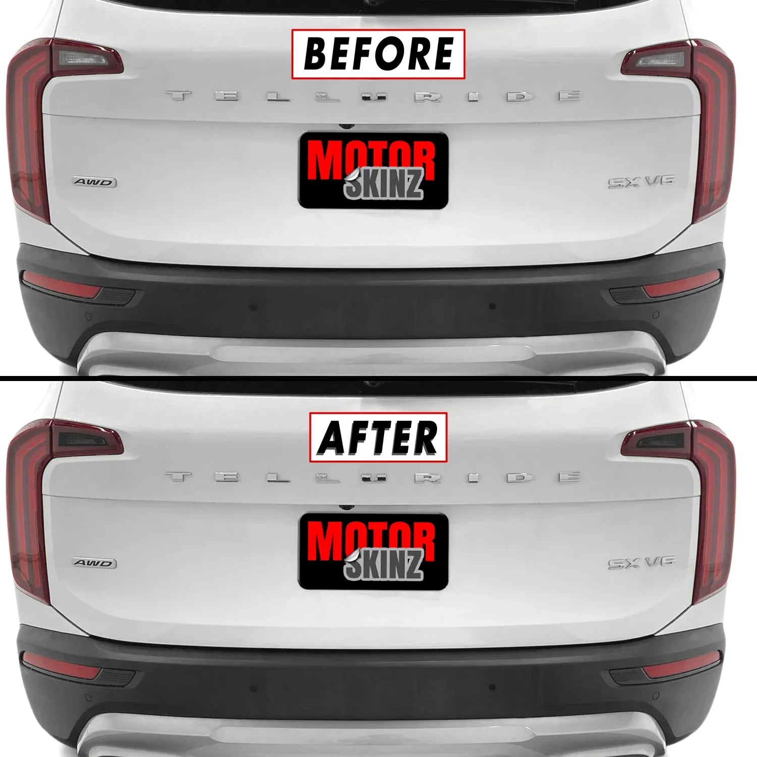 2020-2022 Kia Telluride | Reverse Light PreCut Tint Overlays