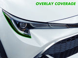 2019-2022 Toyota Corolla | Headlight Side Marker PreCut Tint Overlays
