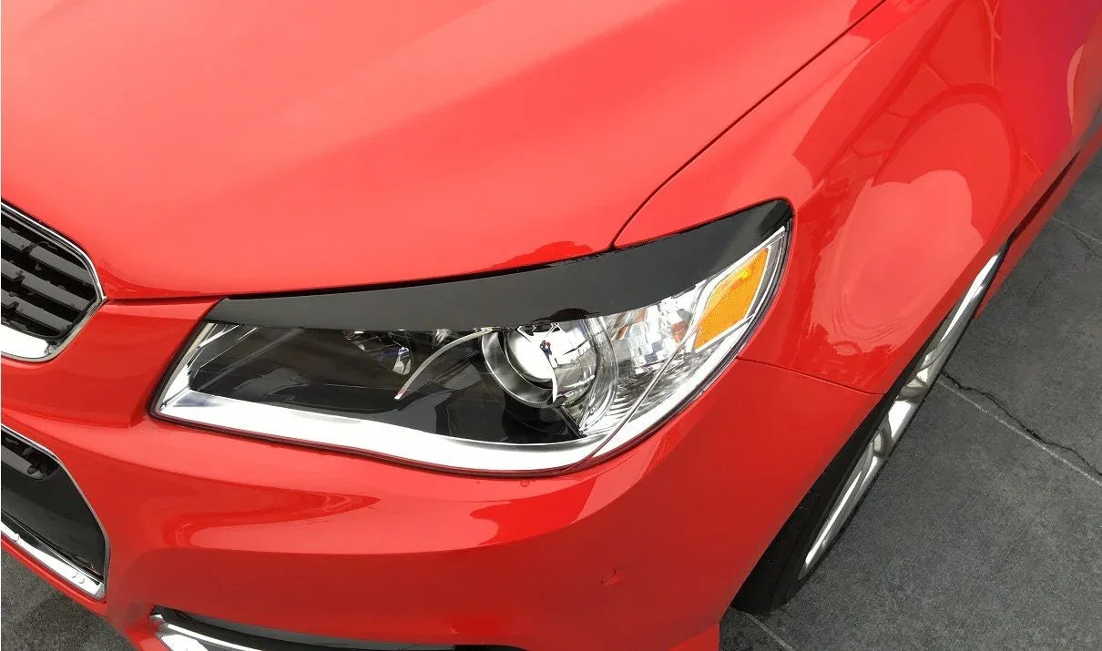 2014-2017 Chevrolet SS | Headlight Eyelid PreCut Vinyl Overlays