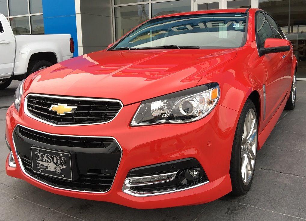 2014-2017 Chevrolet SS | Headlight Eyelid PreCut Vinyl Overlays