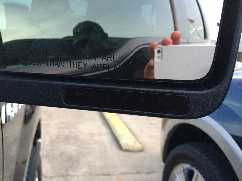 2009-2014 Ford F150 | Mirror Turn Signal PreCut Tint Overlays