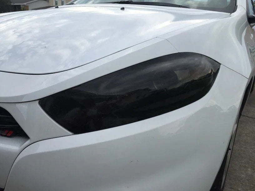 2013-2016 Dodge Dart | Headlight PreCut Tint Overlays