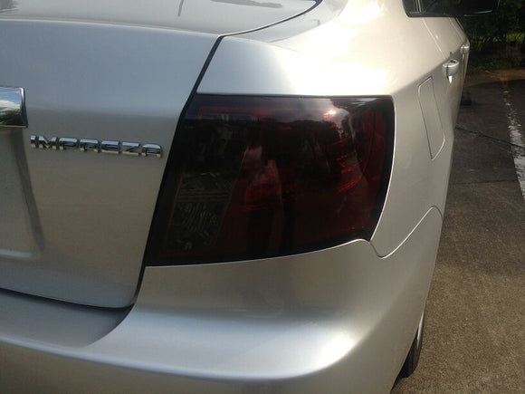 2008-2014 Subaru Impreza WRX Sedan | Tail Light PreCut Tint Overlays