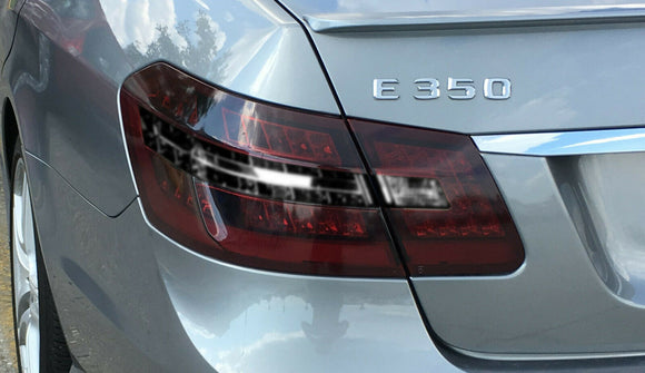 2010-2016 Mercedes E-Class Sedan | Tail Light PreCut Tint Overlays
