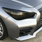 2014-2023 Infiniti Q50 | Headlight PreCut Tint Overlays