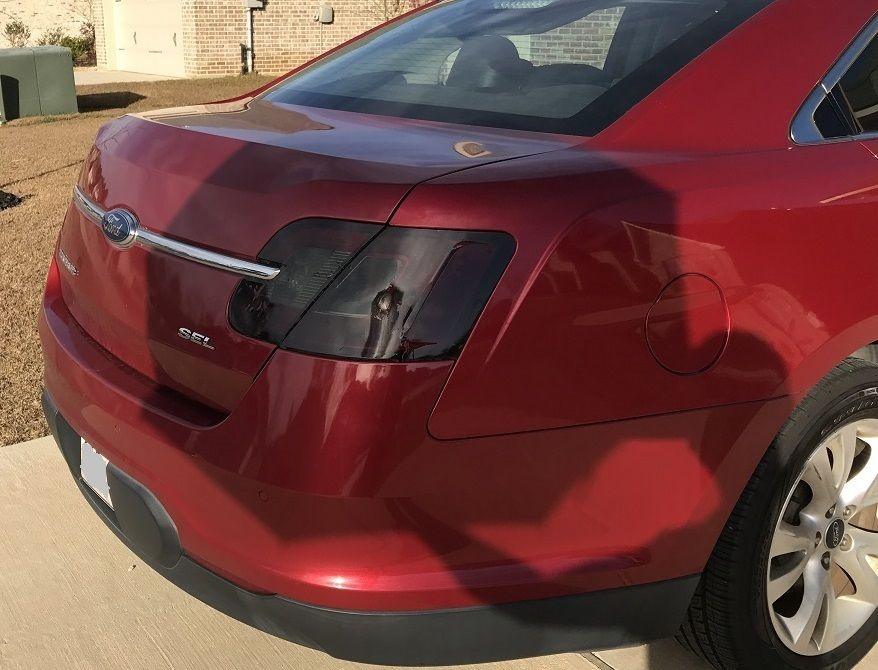 2010-2012 Ford Taurus | Tail Light PreCut Tint Overlays