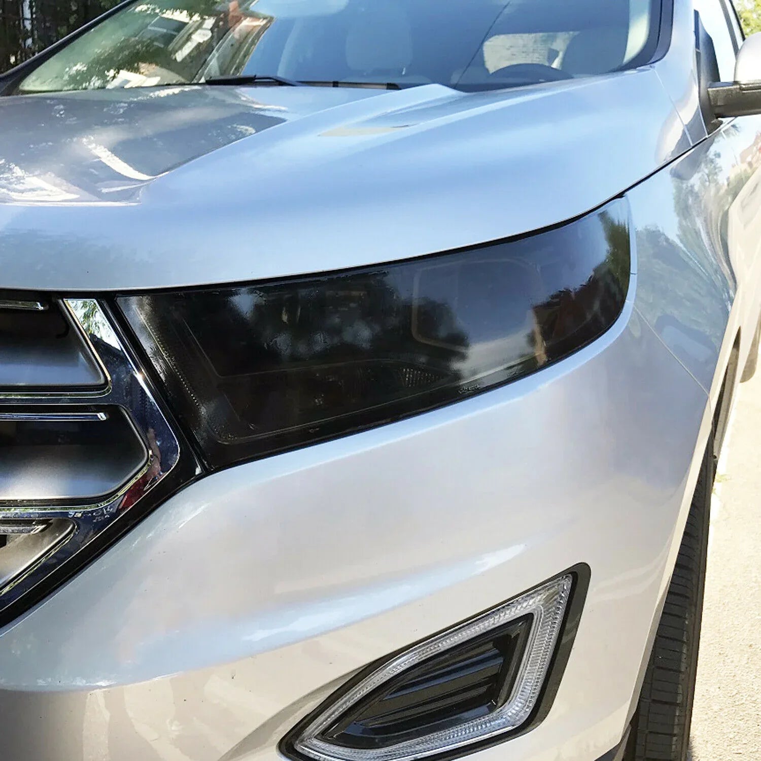 2015-2018 Ford Edge | Headlight PreCut Tint Overlays