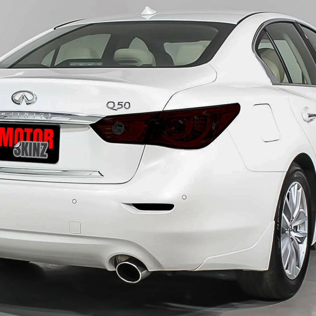 2014-2017 Infiniti Q50 | Tail Light PreCut Tint Overlays