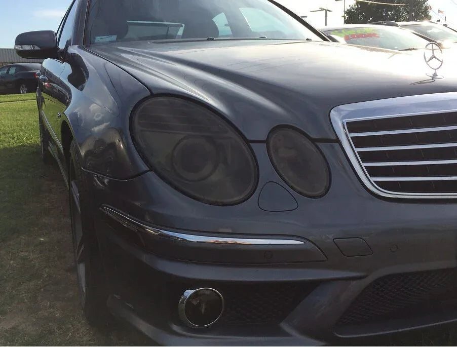 2003-2009 Mercedes E-Class | Headlight PreCut Tint Overlays