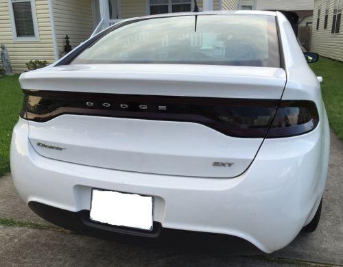 2013-2016 Dodge Dart | Tail Light PreCut Tint Overlays