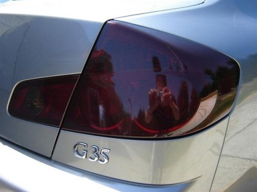 2003-2006 Infiniti G35 Sedan | Tail Light PreCut Tint Overlays