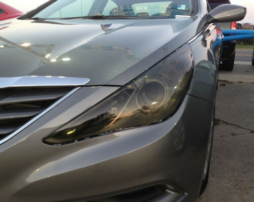 2011-2014 Hyundai Sonata | Headlight PreCut Tint Overlays