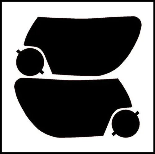 2012-2015 Toyota Tacoma | Headlight PreCut Tint Overlays