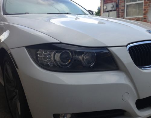 2009-2011 BMW 3 Series E90 | Headlight Eyelid PreCut Vinyl Overlays