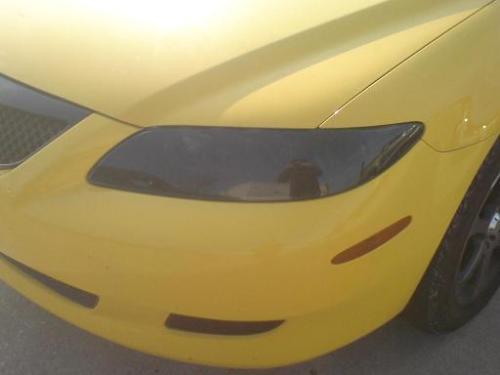 2003-2008 Mazda 6 | Headlight PreCut Tint Overlays
