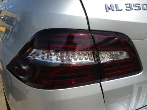 2012-2015 Mercedes M-Class | Tail Light Cutout PreCut Tint Overlays