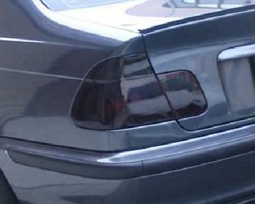 1998-2005 BMW 3 Series E46 Sedan | Tail Light PreCut Tint Overlays