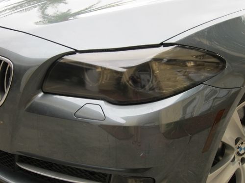 2011-2014 BMW 5 Series F10 | Headlight PreCut Tint Overlays