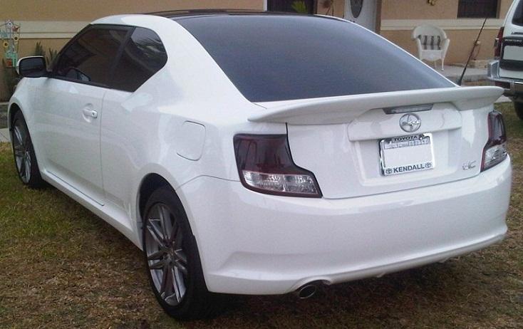 2011-2013 Scion tC | Tail Light Cutout PreCut Tint Overlays