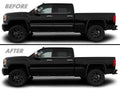 2014-2018 GMC Sierra 1500 | Door Molding Trim Chrome Delete PreCut Vinyl Wrap