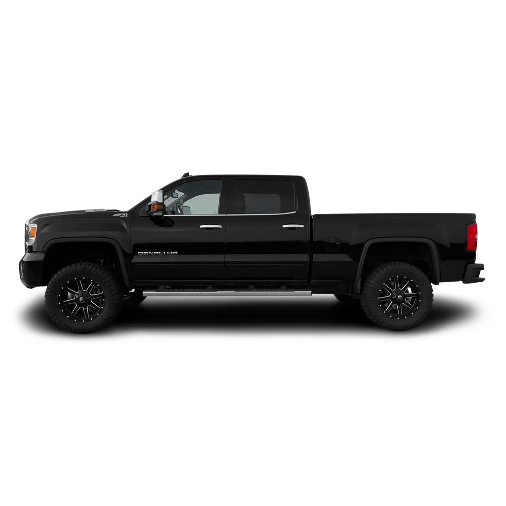 2015-2019 GMC Sierra 2500 / 3500 | Door Molding Trim Chrome Delete PreCut Vinyl Wrap